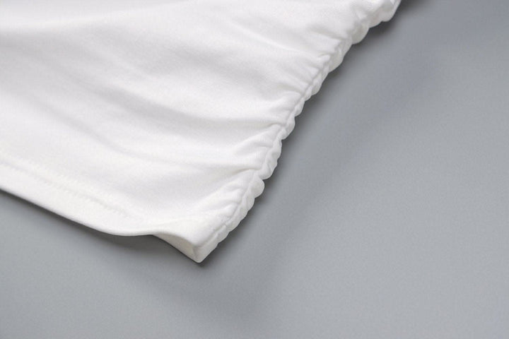 Long sleeve solid square neck ruched mini dress-final-sale  | Festival Outfits Women