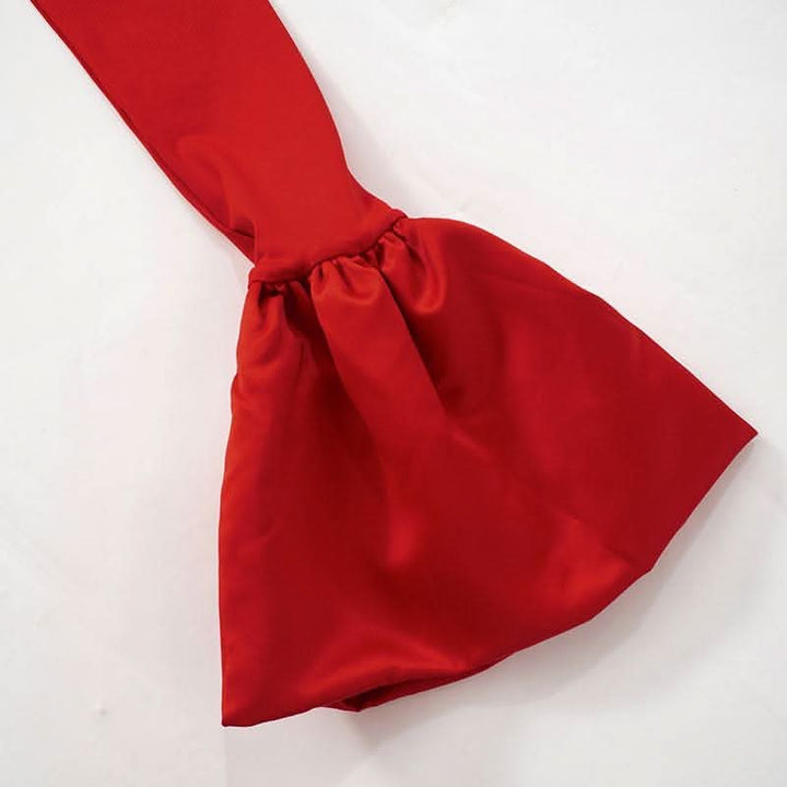 Long flared sleeve off shoulder ruched slit maxi dress-final-sale  | Festival Outfits Women