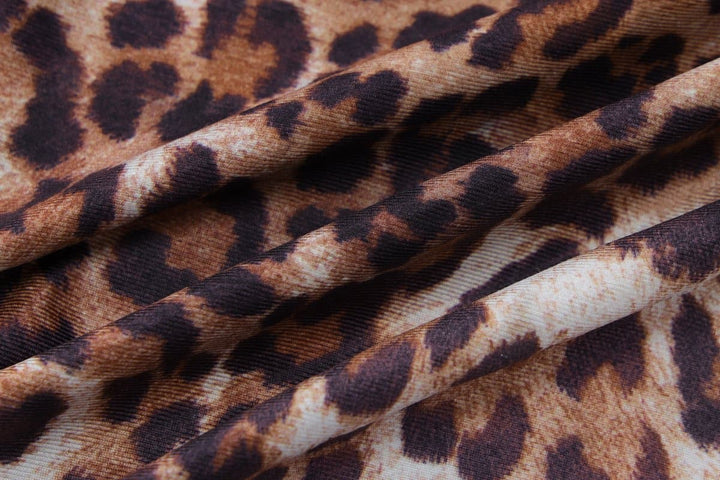 Long sleeve leopard print button pant set  | Festival Outfits Women
