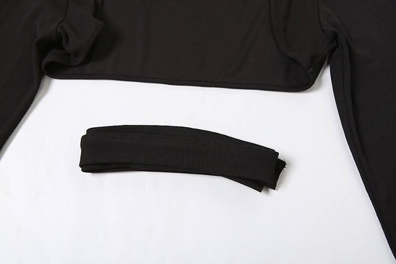 Long sleeve sweetheart neck shrug 2 piece hollow out cut out maxi dress  | Festival Outfits Women