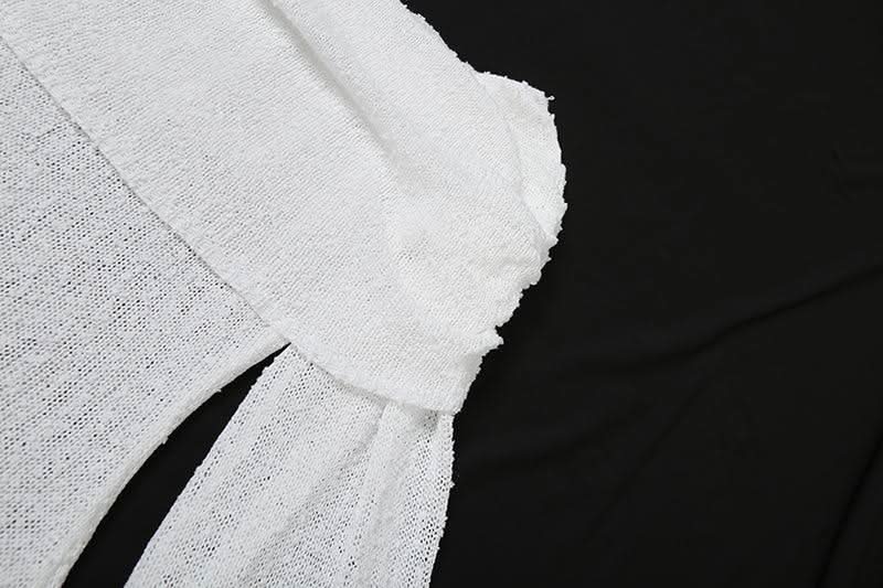 Long sleeve off shoulder knitted mini dress  | Festival Outfits Women