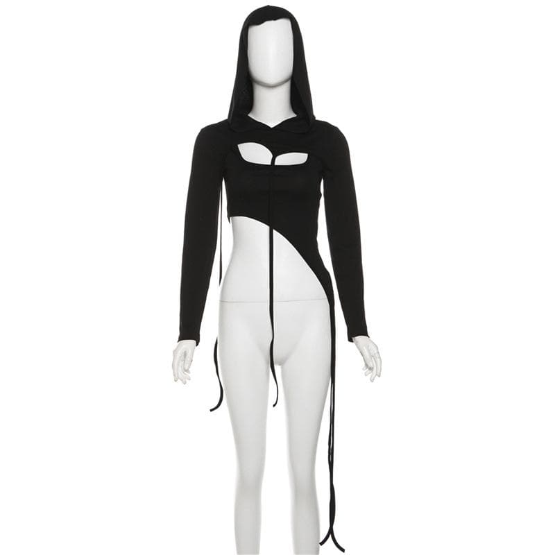 Doguwar riga mai dogon hannu mai kauri da dogon hannu mai kauri biyu | Kayan Biki na Mata