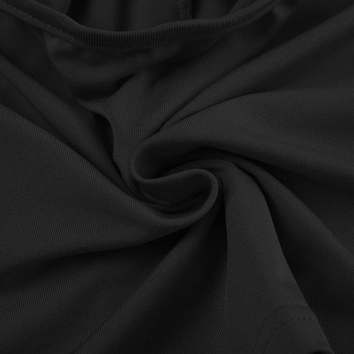 Riga mara baya mara kyau ta Halter mai ɗaure da wuyan da ba shi da kyau | Kayan Biki na Mata