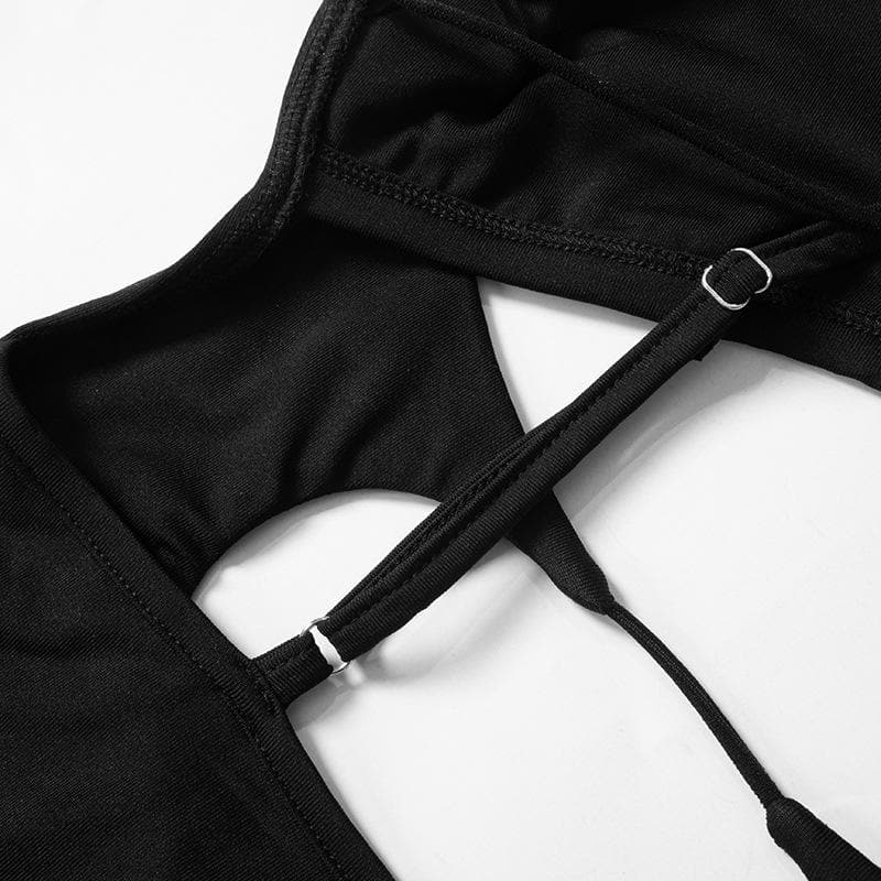 Riga mai kauri mara baya mara baya ta cami mai kauri | Kayan Biki na Mata