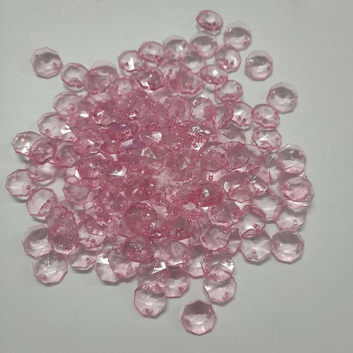 Metal chain plastic crystal halter backless crop top  | Festival Outfits Women