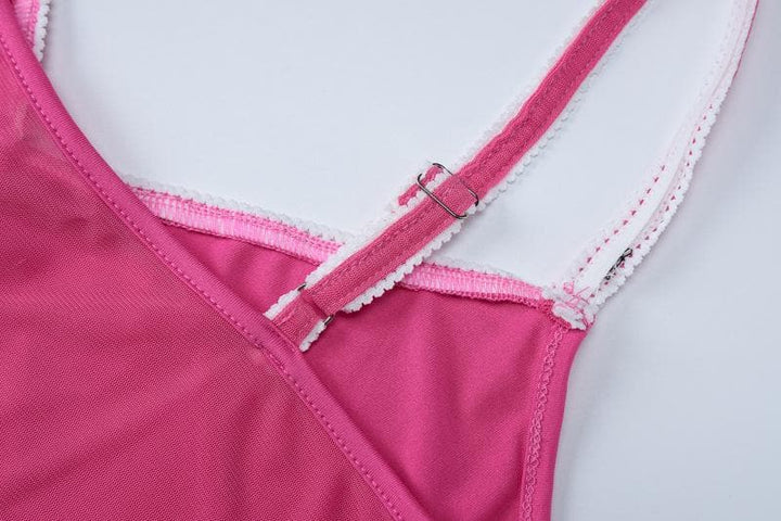 Saitin siket mai tsayi da aka yi da roba mai kauri da aka yi da roba mai kauri da aka yi da cami | Kayan Biki na Mata