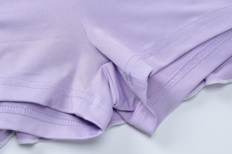 Safofin hannu masu dogon hannu da aka yi da wando mai guda 3 | Kayan Biki na Mata