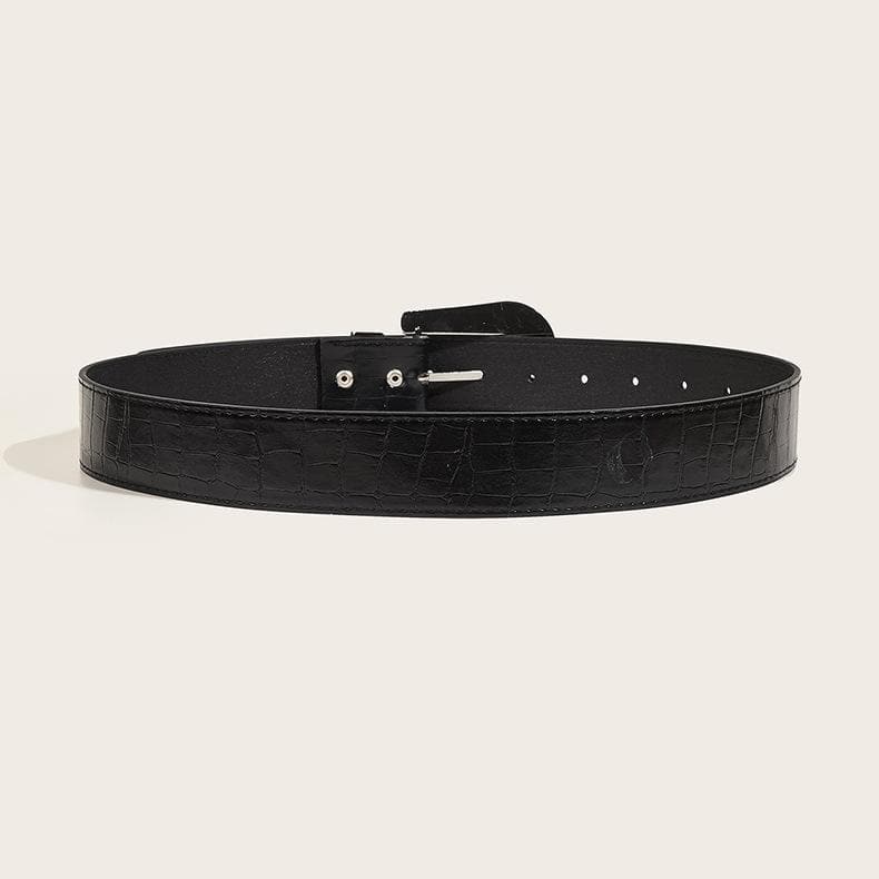 Butterfly rhinestone PU leather belt  | Festival Outfits Women