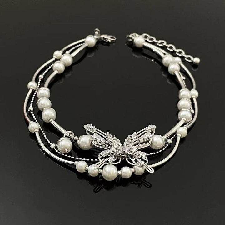 Abun wuya na malam buɗe ido mai laushi | Kayan Biki na Mata