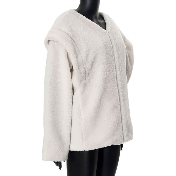 Long sleeve zip-up coat top  | Festival Outfits Women