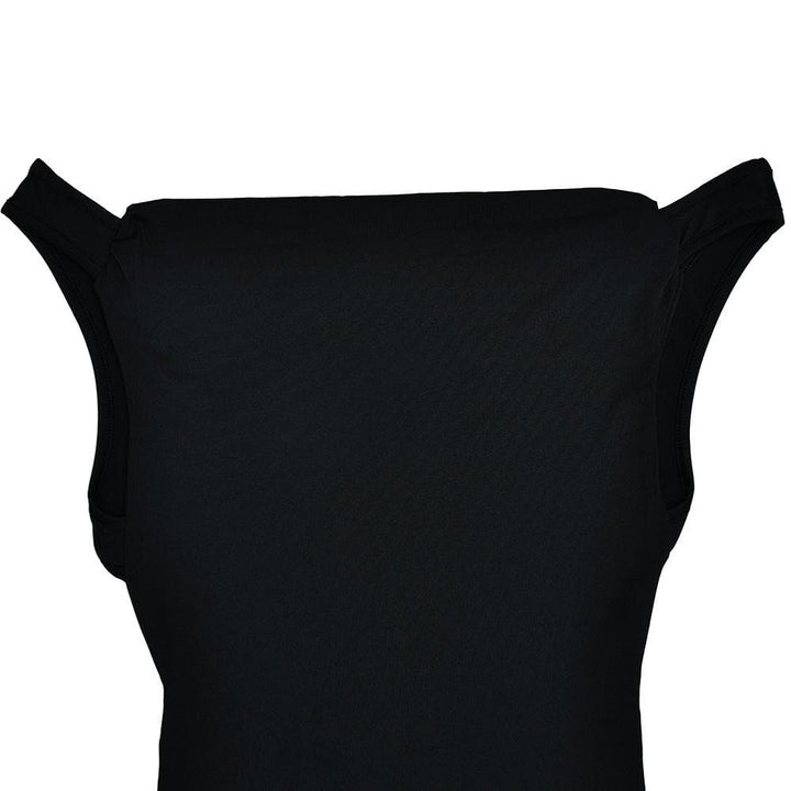 Cowl neck solid backless ruched hollow out cut out maxi dress  | Festival Outfits Women