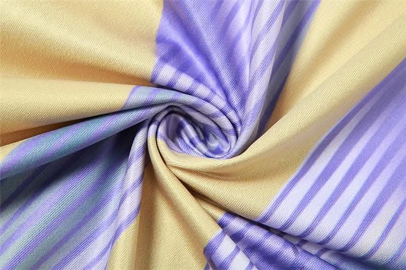 Body pattern u neck ruffle backless contrast cami maxi dress-final-sale  | Festival Outfits Women