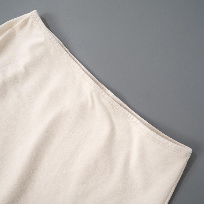 One shoulder ruffle irregular maxi skirt set  | Festival Outfits Women