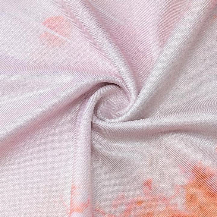 Halter print deep v neck ruffle midi skirt set  | Festival Outfits Women