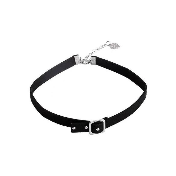 Buckle heart chain choker necklace  | Festival Outfits Women