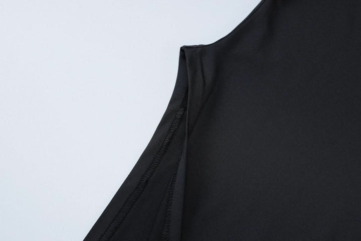 Long sleeve round neck slit solid maxi dress  | Festival Outfits Women