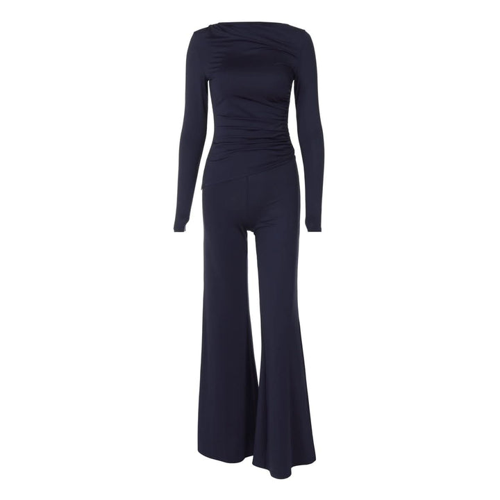 Long sleeve ruched high rise pant set  | Festival Outfits Women