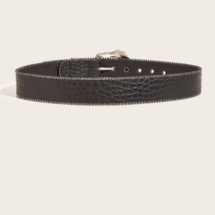 PU leather beaded adjustable belt  | Festival Outfits Women