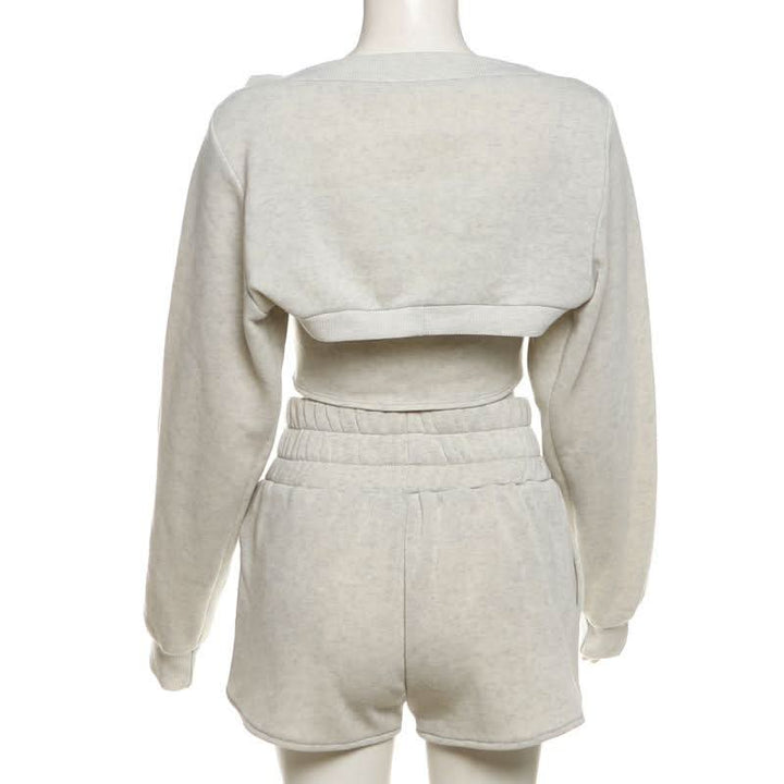 Long sleeve shrug short pant set  | Festival Outfits Women