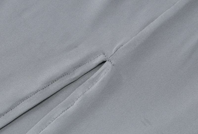 Riga mai siffar midi mai siffar wuyan riga mai siffar crossback | Kayan Biki na Mata