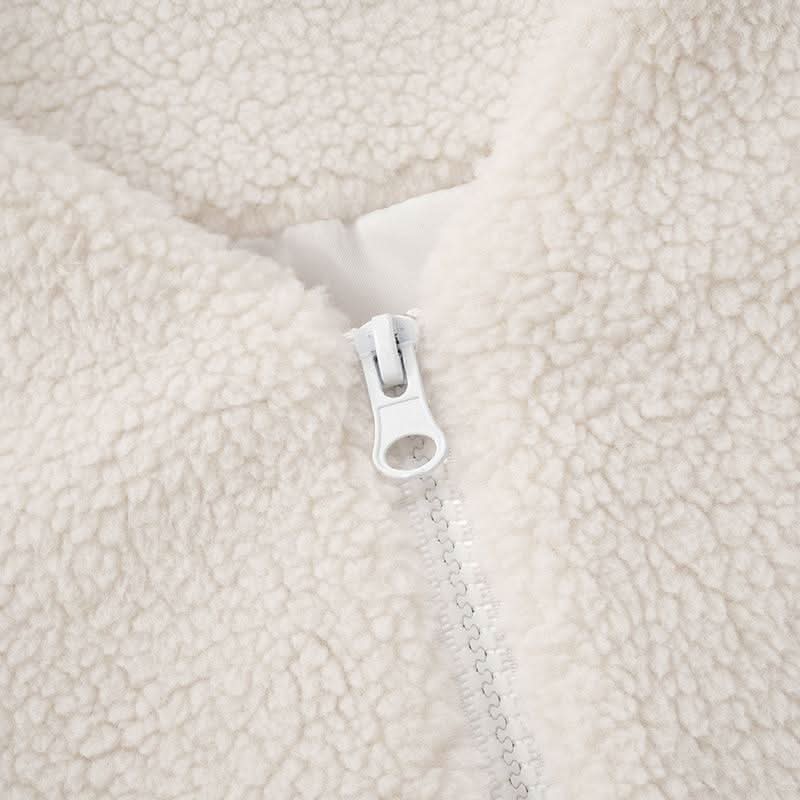 Long sleeve zip-up coat top  | Festival Outfits Women
