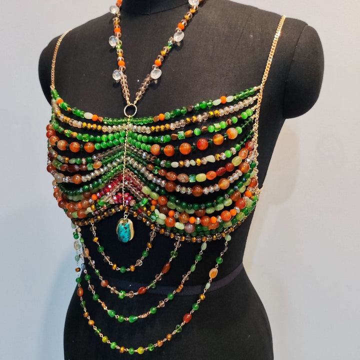Halter pendant hollow out o ring cut out top  | Festival Outfits Women