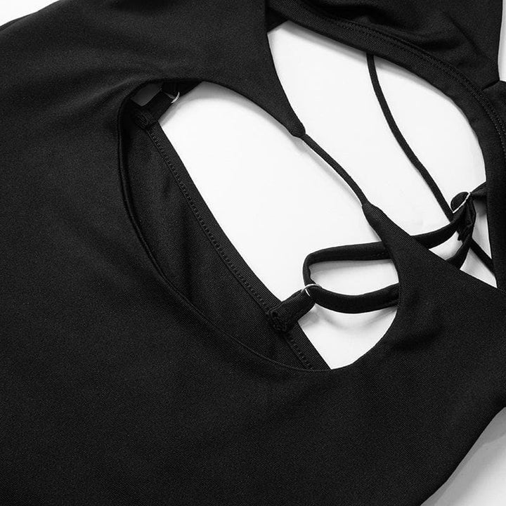 Riga mai kauri mara baya mara baya ta cami mai kauri | Kayan Biki na Mata