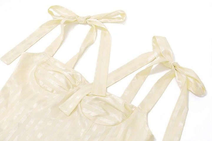 Ribbon cami mai ratsi mai kama da bowknot | Kayan Biki na Mata