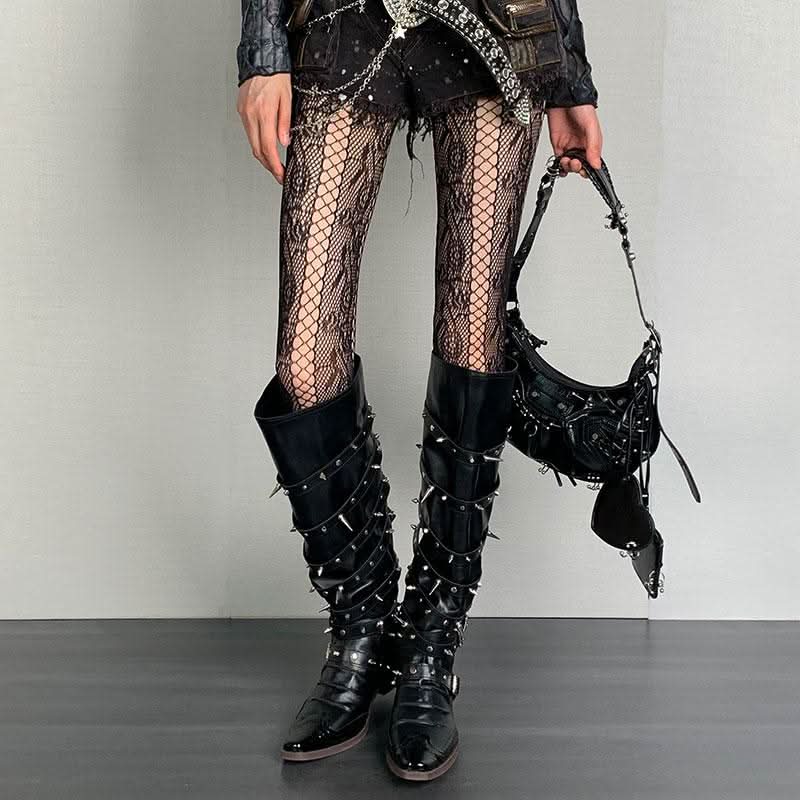 Hollow out lace flower pattern tights  | Festival Outfits Women