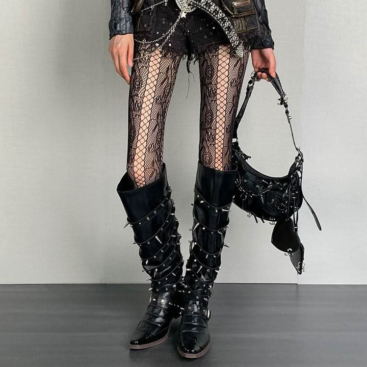 Hollow out lace flower pattern tights  | Festival Outfits Women
