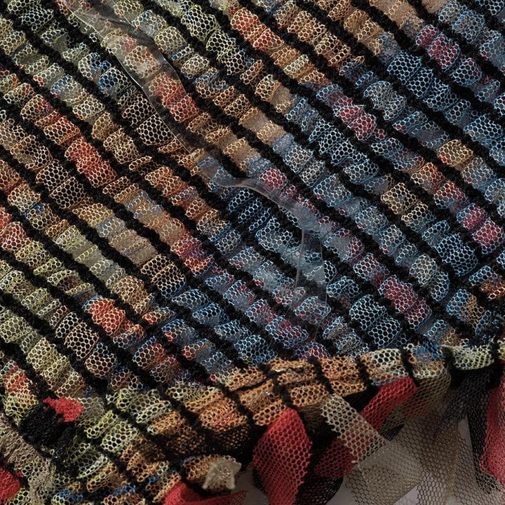 High neck hollow out mesh backless cut out midi dress  | Festival Outfits Women