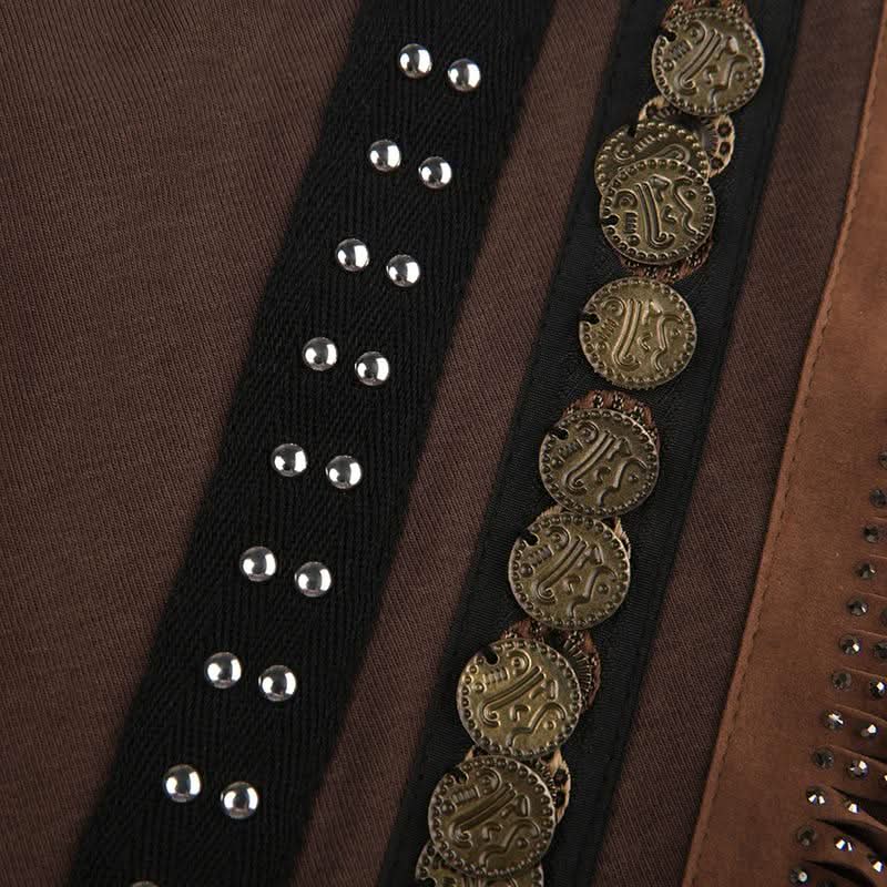 Beaded patchwork backless tube top  | Festival Outfits Women