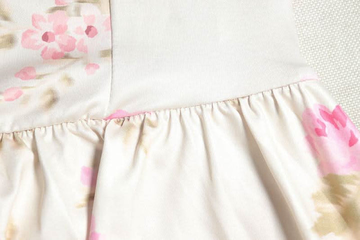 Flower print padded self tie cami mini dress  | Festival Outfits Women
