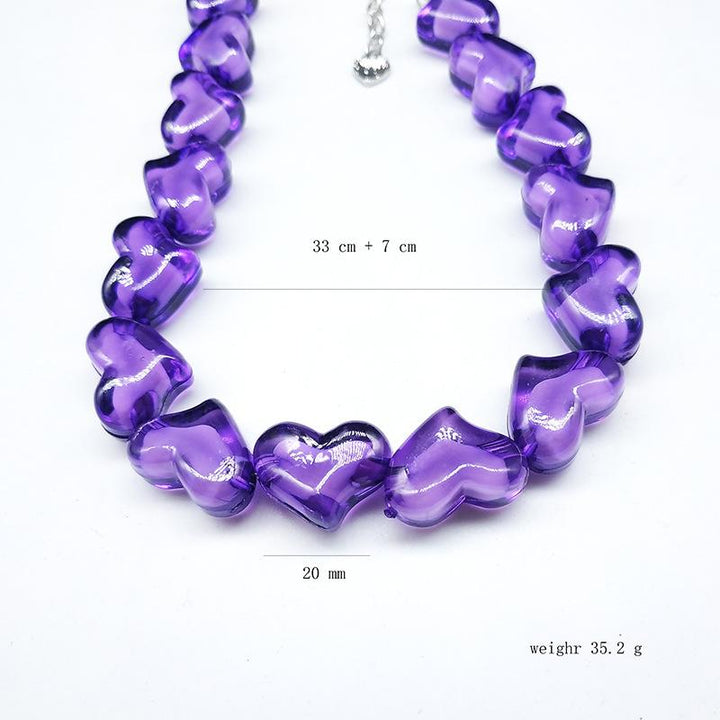 Beaded multicolor acrylic bracelet  | Festival Outfits Women