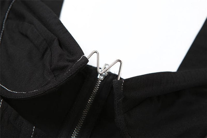 Siket ɗin siket mai kyau na zip-up cami | Kayan Biki na Mata