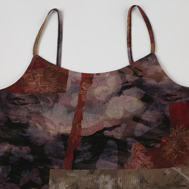 Rigar midi mara tsari ta U mai kama da ...