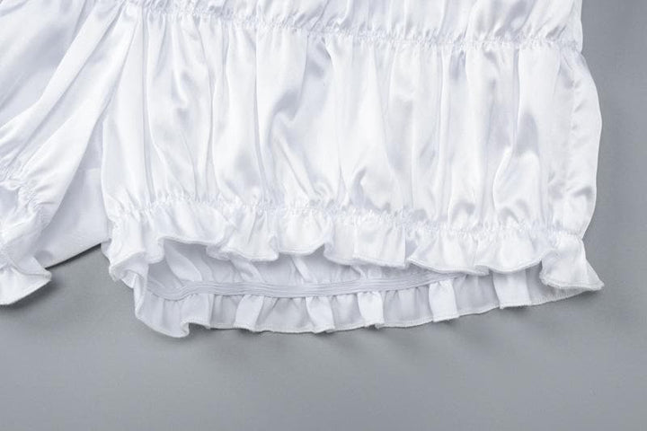 Smocked ruched solid cami pant set  | Festival Outfits Women