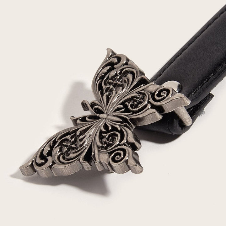 Butterfly PU leather adjustable belt  | Festival Outfits Women