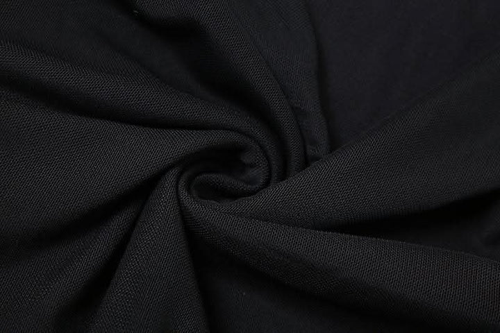 Cowl neck mesh ruffle slit irregular solid cami maxi dress-final-sale  | Festival Outfits Women