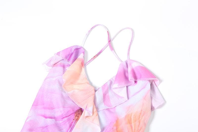 Riga mai tsayi mai tsayi ta cami midi mai siffar U | Kayan Biki na Mata