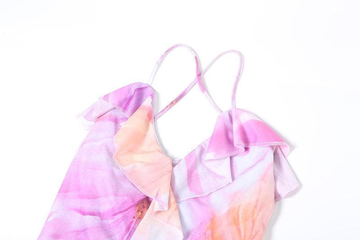 Riga mai tsayi mai tsayi ta cami midi mai siffar U | Kayan Biki na Mata