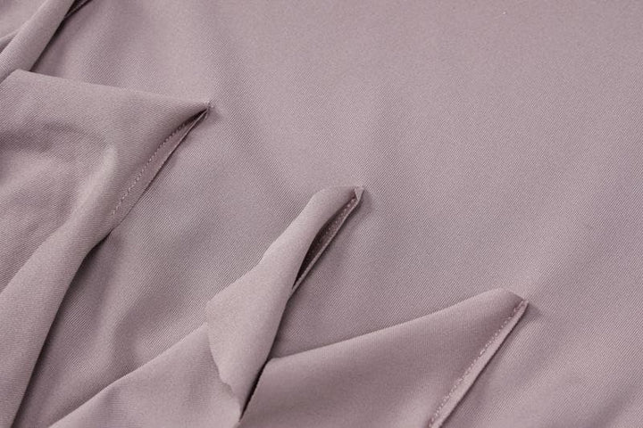 Ruffle backless sleeveless solid tube mini dress  | Festival Outfits Women