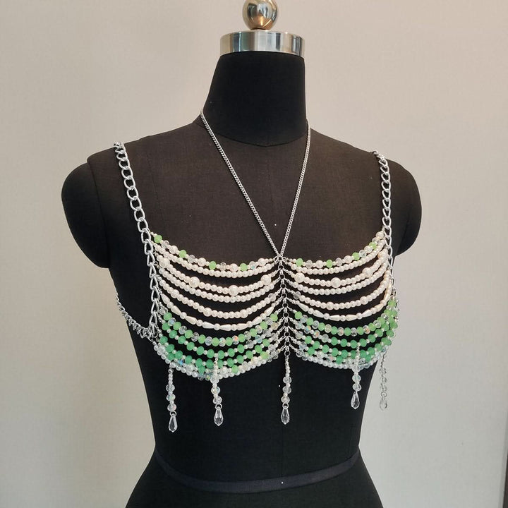 Halter hollow out tassels backless cami cut out top  | Festival Outfits Women