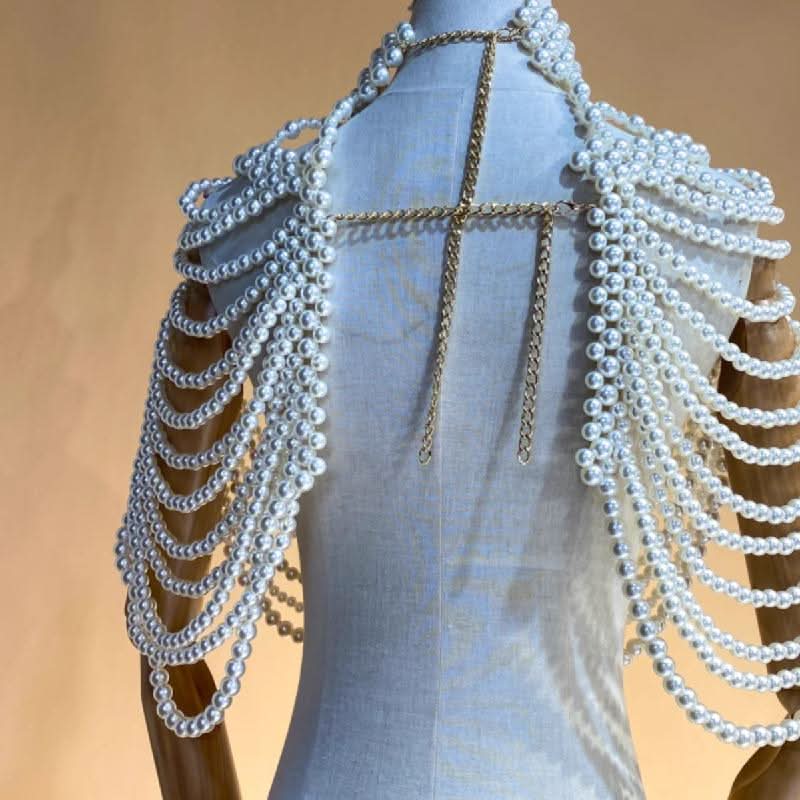 Beaded high neck hollow out metal chain cut out top  | Festival Outfits Women