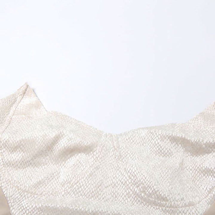 Textured solid backless tube crop top  | Festival Outfits Women