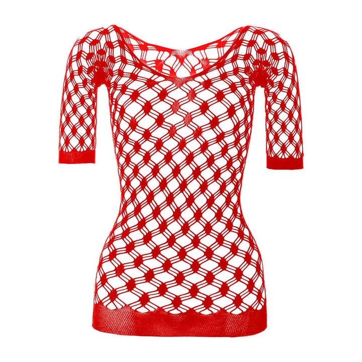 Long sleeve off shoulder net backless mini dress  | Festival Outfits Women