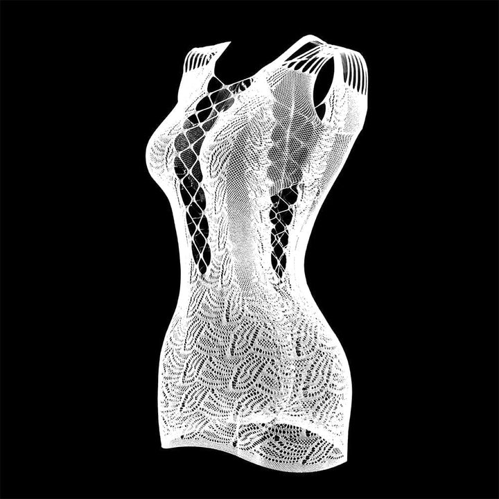 Hollow out off shoulder strappy cami cut out mini dress  | Festival Outfits Women