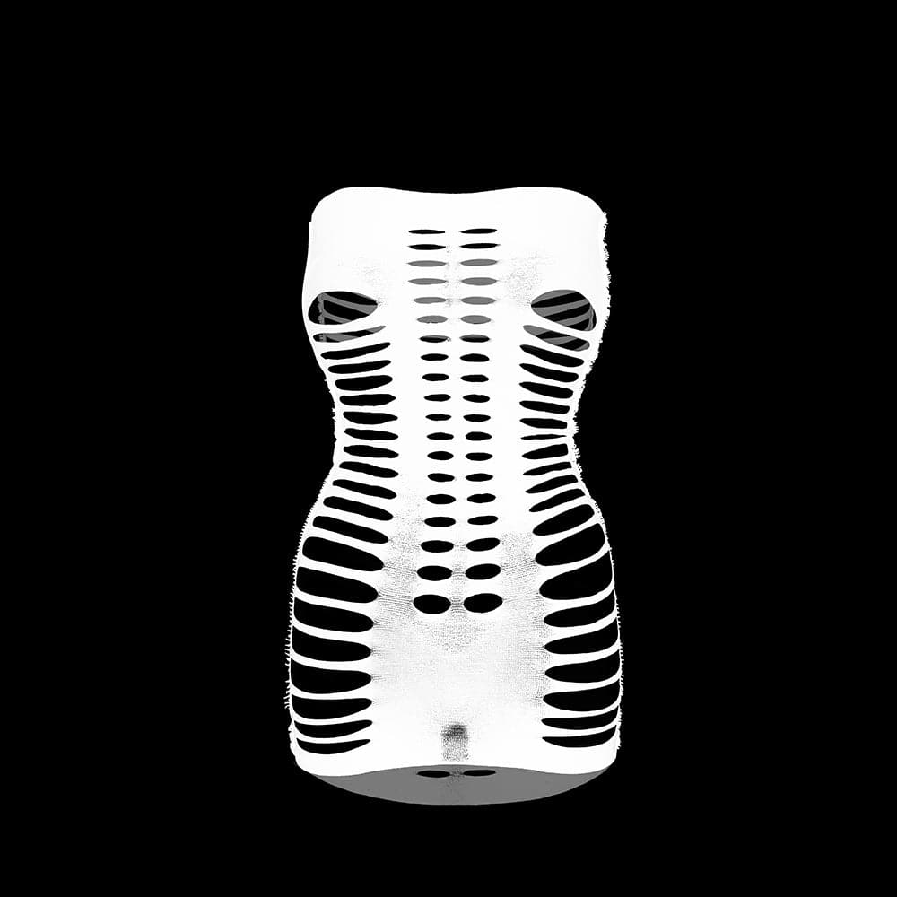 Hollow out backless solid tube cut out mini dress  | Festival Outfits Women