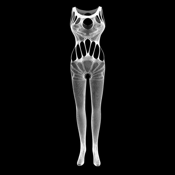 Lace patchwork open crotch bodystocking  | Festival Outfits Women