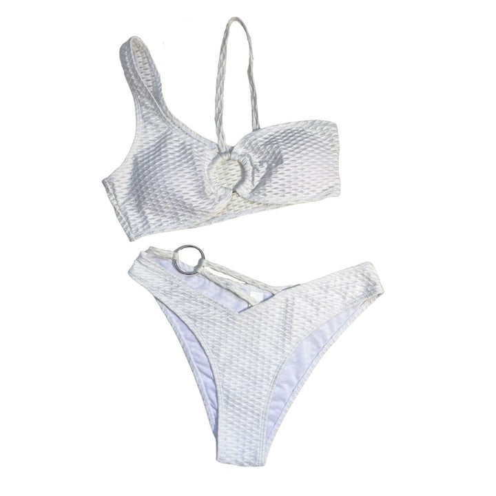 Kayan ninkaya na bikini mai laushi ko zobe mara tsari